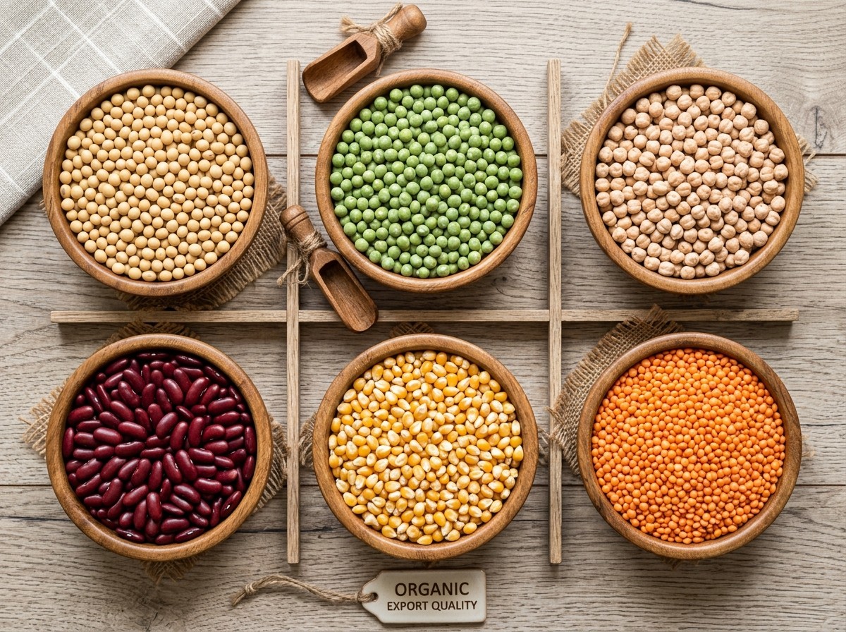 Agricultural Grains and Pulses